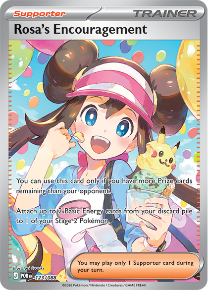 Carta de Partidario Ánimo de Nanci - Ilustración de Nanci por Iori Suzuki - JCC Pokémon