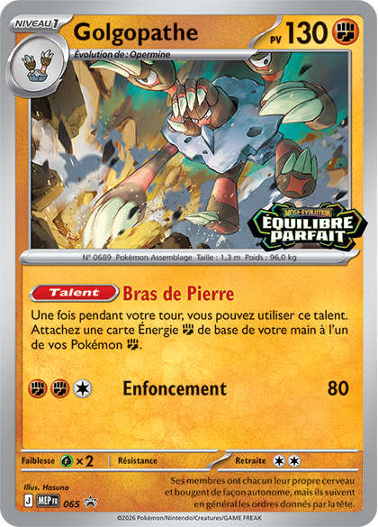 Carte Promo Golgopathe
