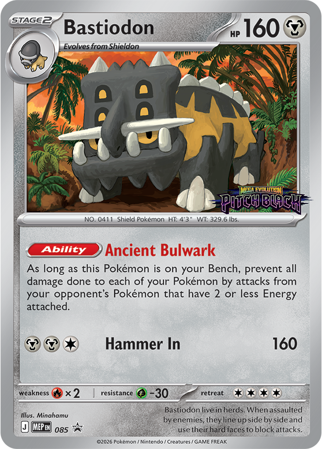 Bastiodon prerelease card