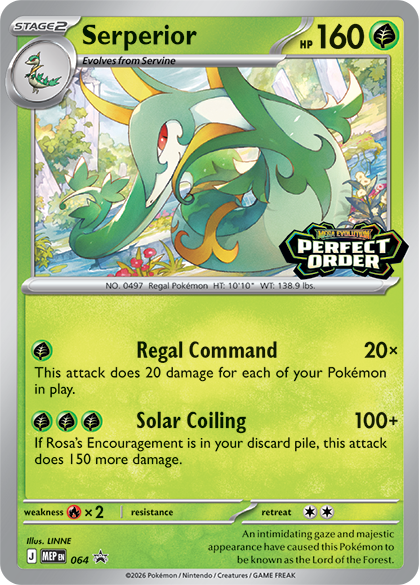 Serperior Promo Card