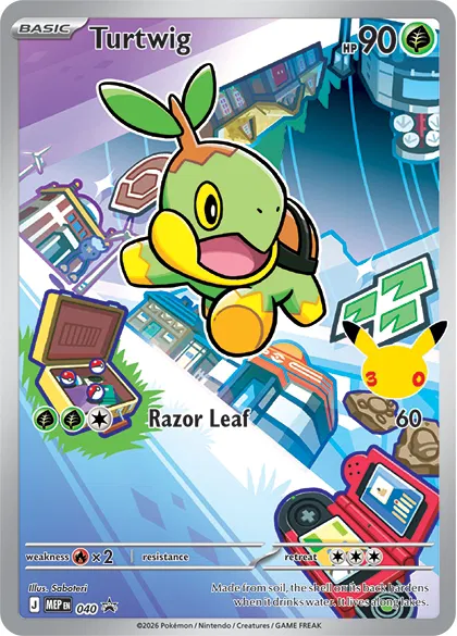 Carte Tortipouss Sinnoh MEP 040